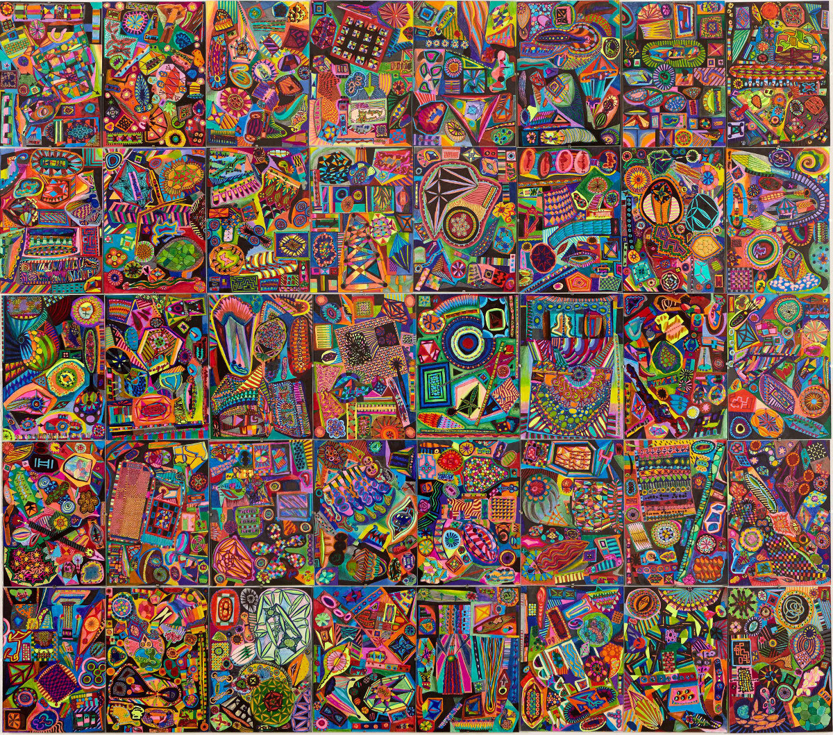 Christian Ganzer: cg2012coloureddoodles